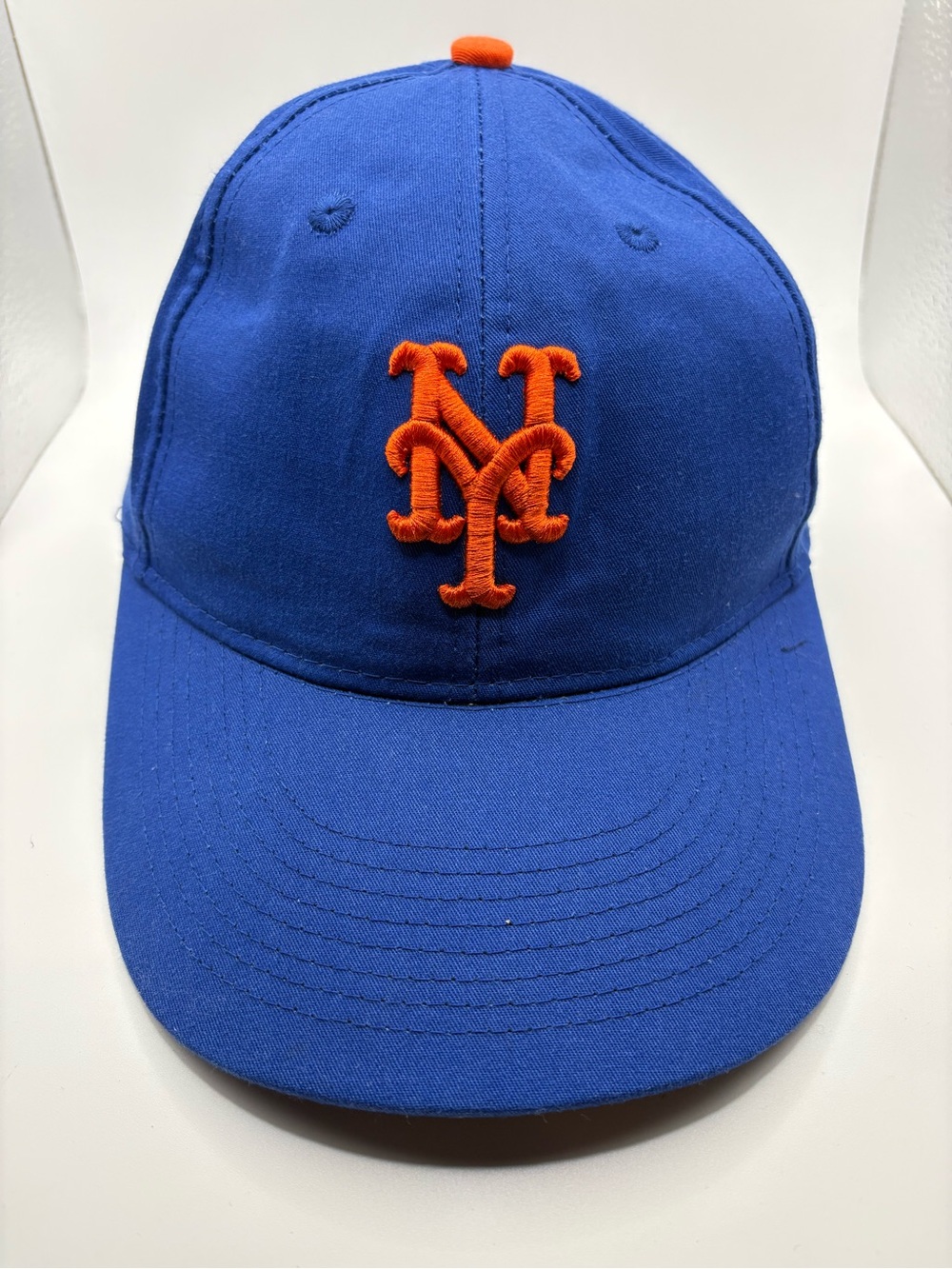 New York Mets MLB OC Sports Blue Orange Adjustable Baseball Hat Cap